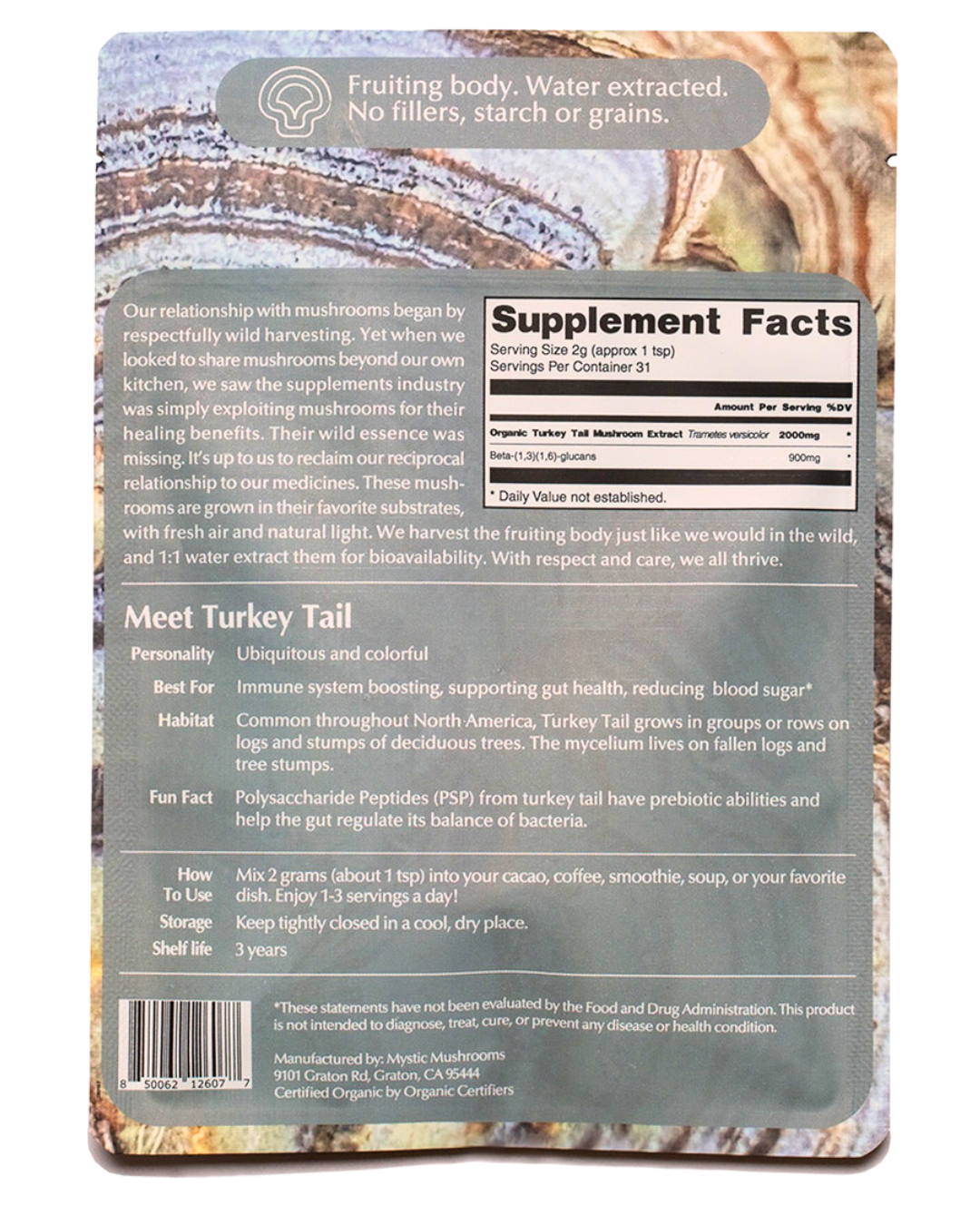 𓍊𓋼 Turkey Tail Powder 𓋼𓍊  63g