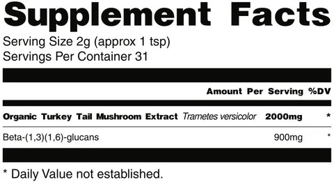 𓍊𓋼 Turkey Tail Powder 𓋼𓍊  63g