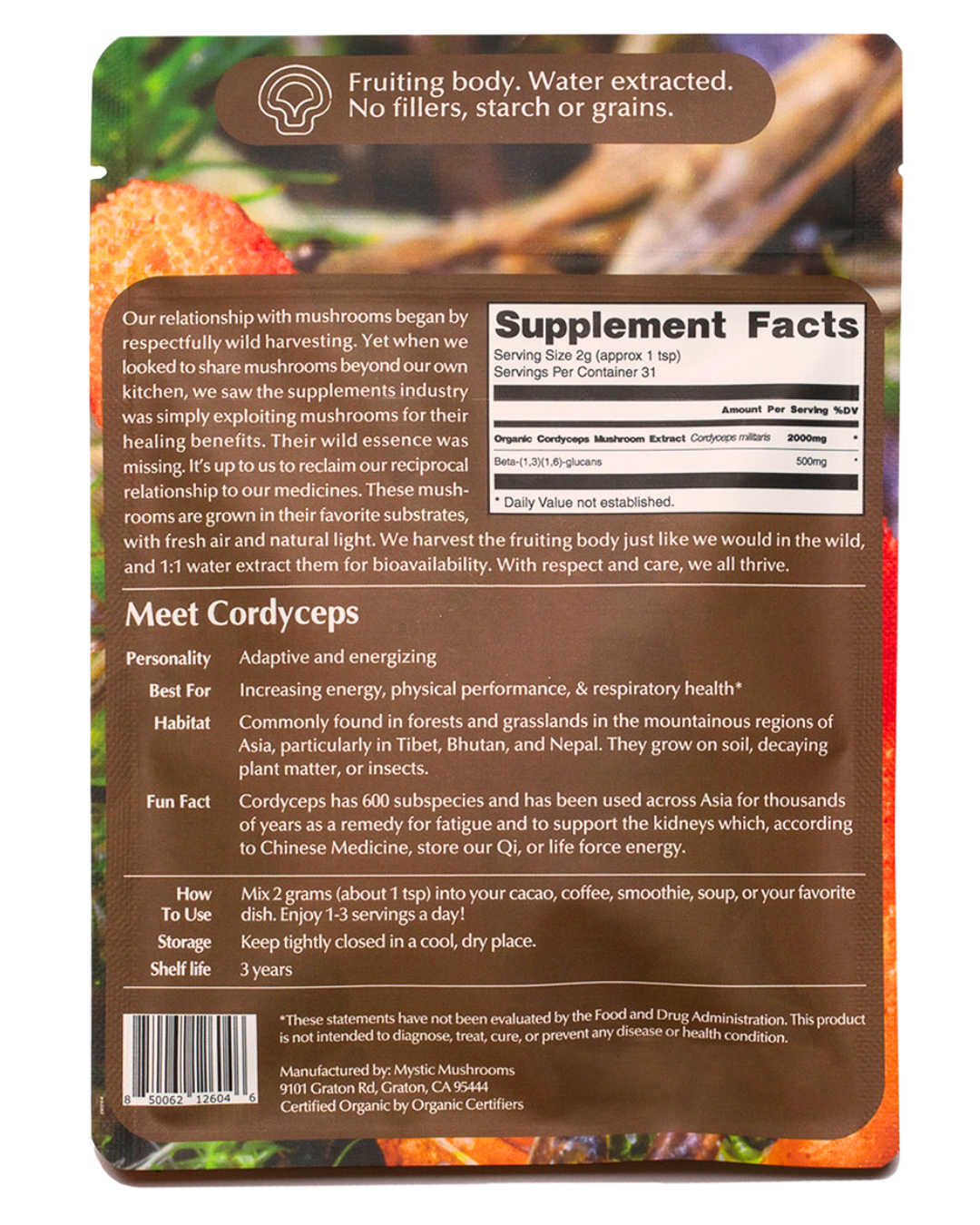 Cordyceps sveppir – orka og betri öndun -Cordyceps mushrooms – energy and better breathing