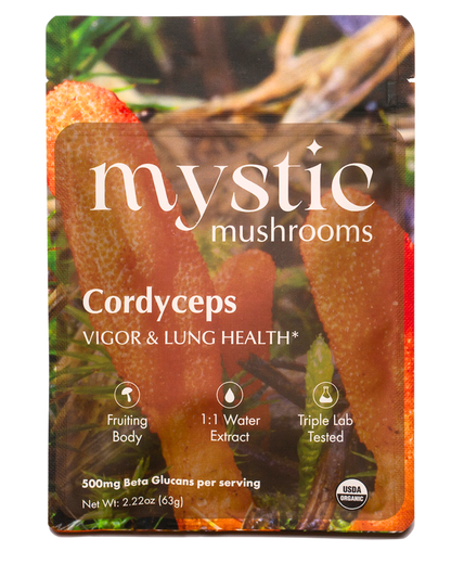 Cordyceps sveppir – orka og betri öndun (Cordyceps mushrooms – energy and better breathing)