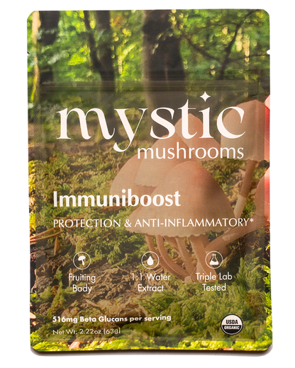 ProSporous sveppablanda – Lífræn 1:1 sveppaþykkni fyrir orku, öndun, lifur og húð | Organic mushroom extract for energy, lungs, liver, and skin