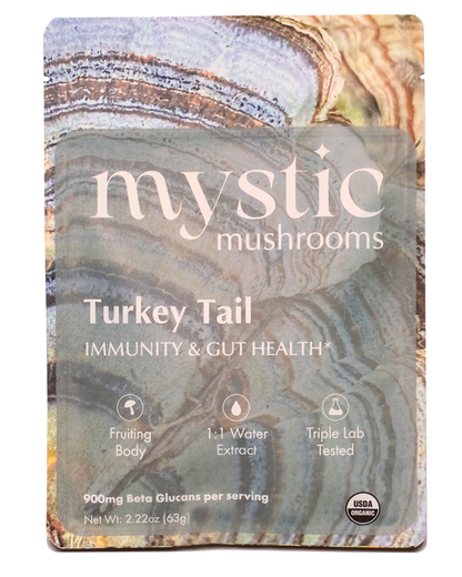 𓍊𓋼 Turkey Tail sveppaduft 𓋼𓍊 Ónæmiskerfi & Þarmaflóra 63g